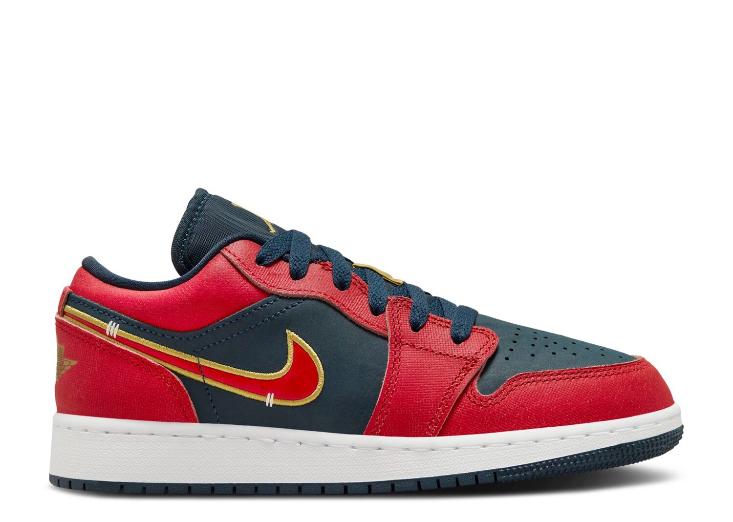 

Кроссовки Air Jordan Air Jordan 1 Low Gs 'Olympic', красный