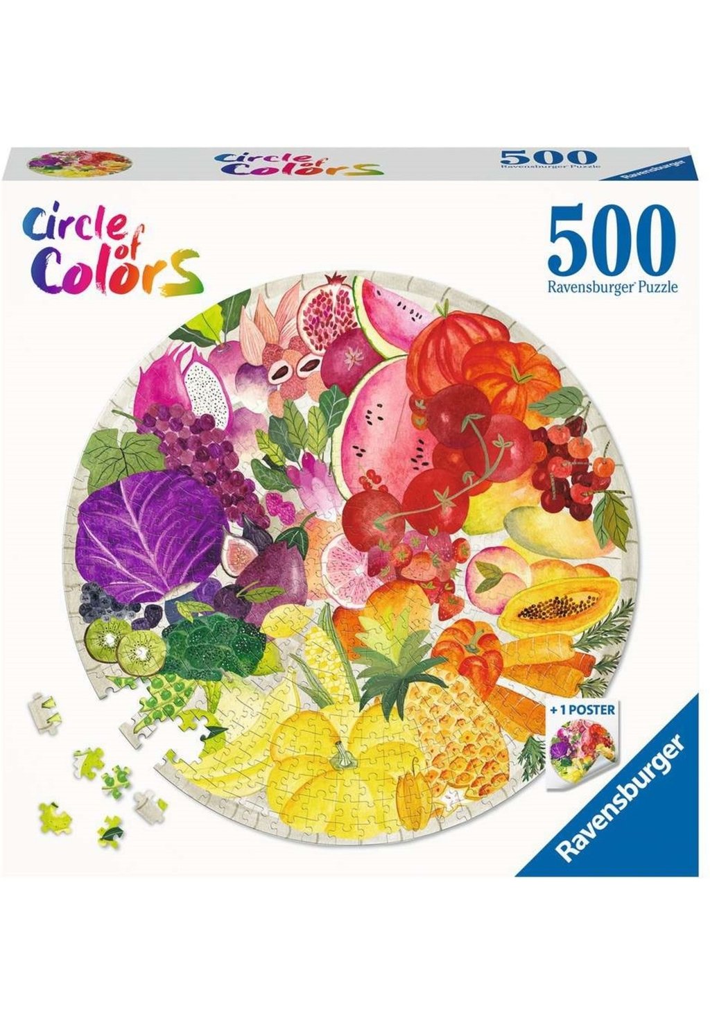 

Пазл CIRCLE OF COLORS Ravensburger, цвет multi-coloured