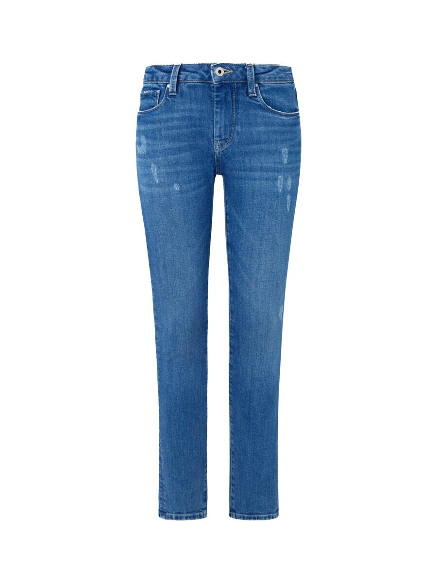 

Джинсы узкого кроя Pepe Jeans, синий джинсовый