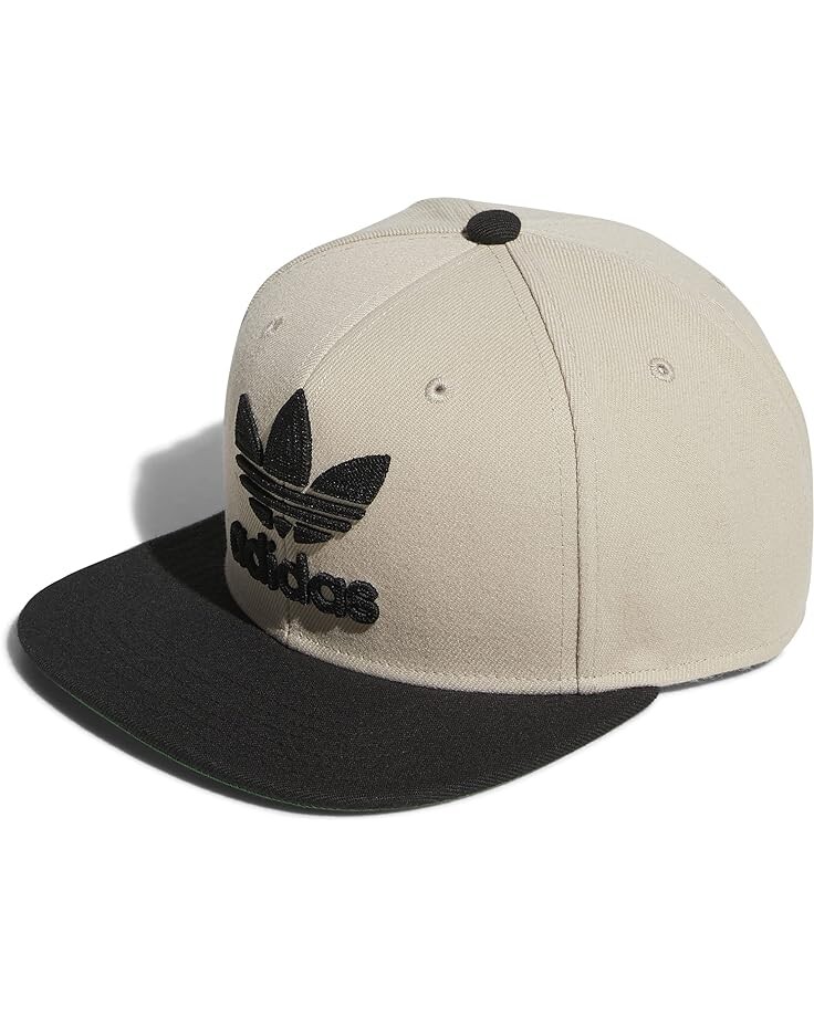 

Кепка adidas Trefoil Chain Flatbrim Snapback, цвет Wonder Beige/Black