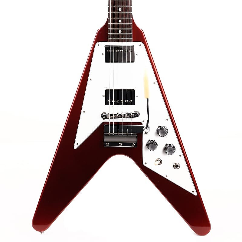 

Электрогитара Gibson Custom Shop 1967 Flying V Reissue Sparkling Burgundy VOS