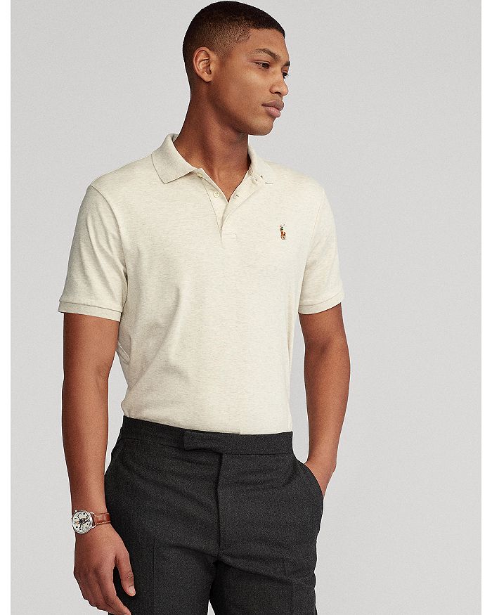 Рубашка поло классического кроя из мягкого хлопка Polo Ralph Lauren поло mardo из мягкого хлопка на кнопках серый m