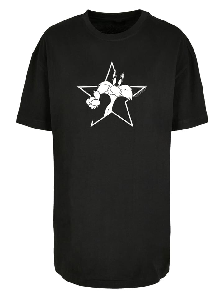 

Футболка F4NT4STIC Oversized Boyfriend Tee Looney Tunes Sylvester, черный