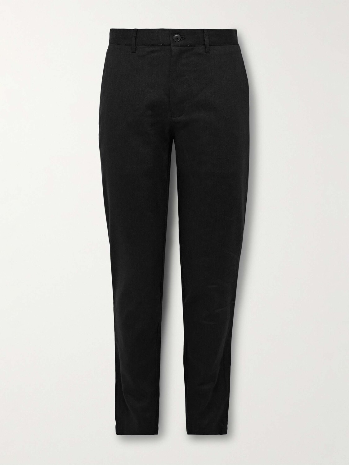 

Брюки Connor Slim-Fit из смесового льна CLUB MONACO, черный