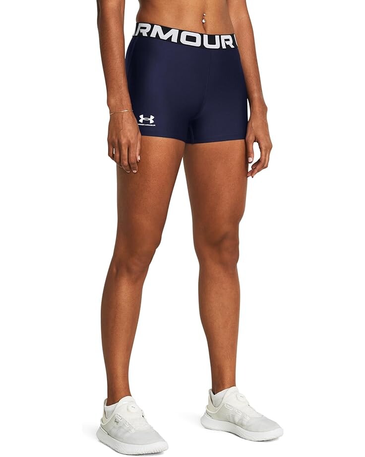 

Шорты Under Armour HeatGear Authentics Shorty, цвет Midnight Navy/White