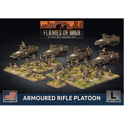 Фигурки Flames Of War: Armored Rifle Platoon (Plastic)
