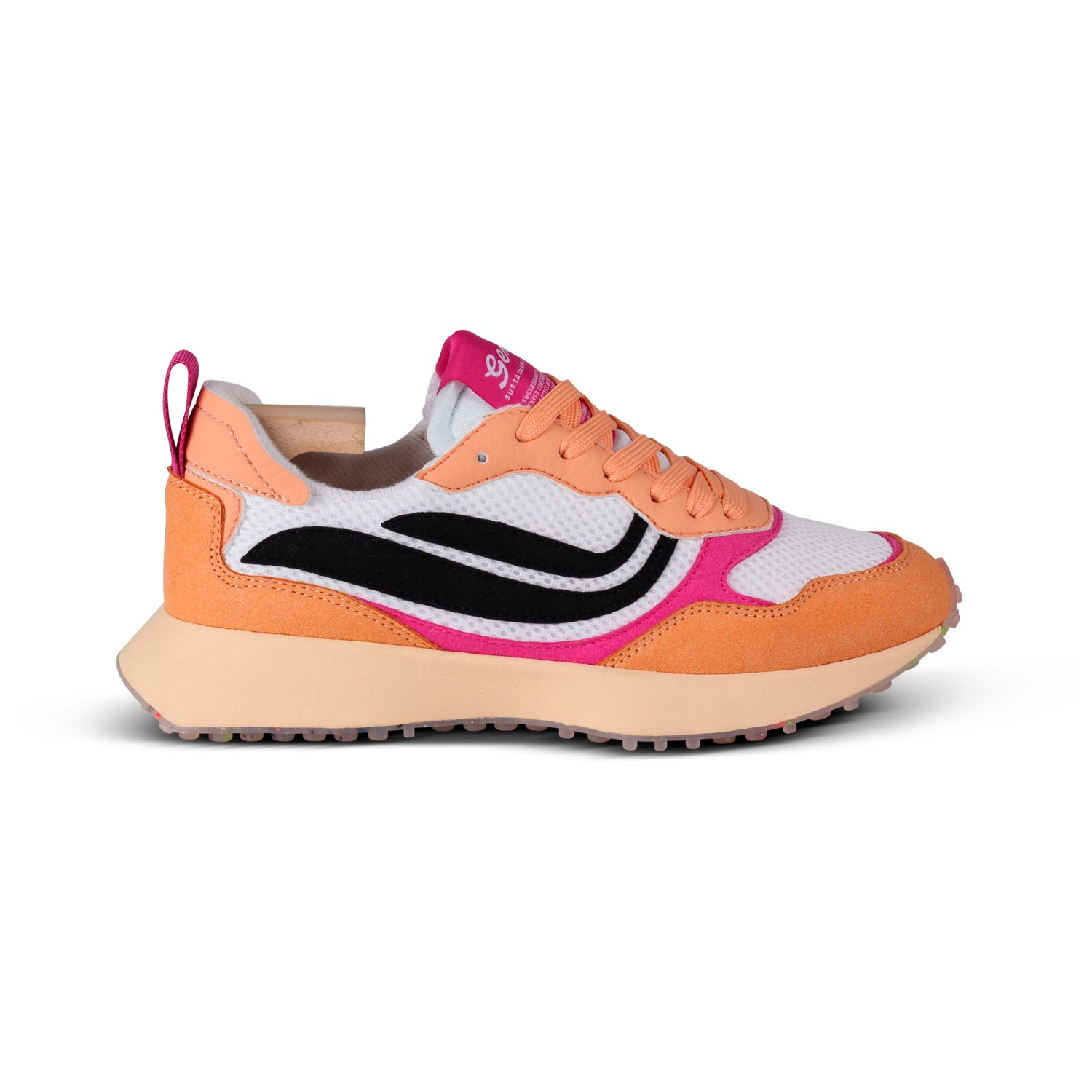 Кроссовки Genesis Footwear Women's G Marathon Multimesh, цвет Peach/Pink/White/Black кроссовки genesis marathon unisex navy white