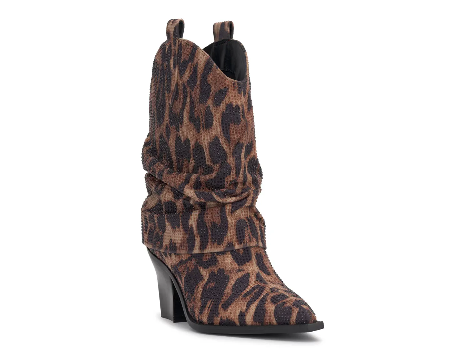 

Ботильоны Gemorra Western Bootie Jessica Simpson, коричневый/леопардовый принт