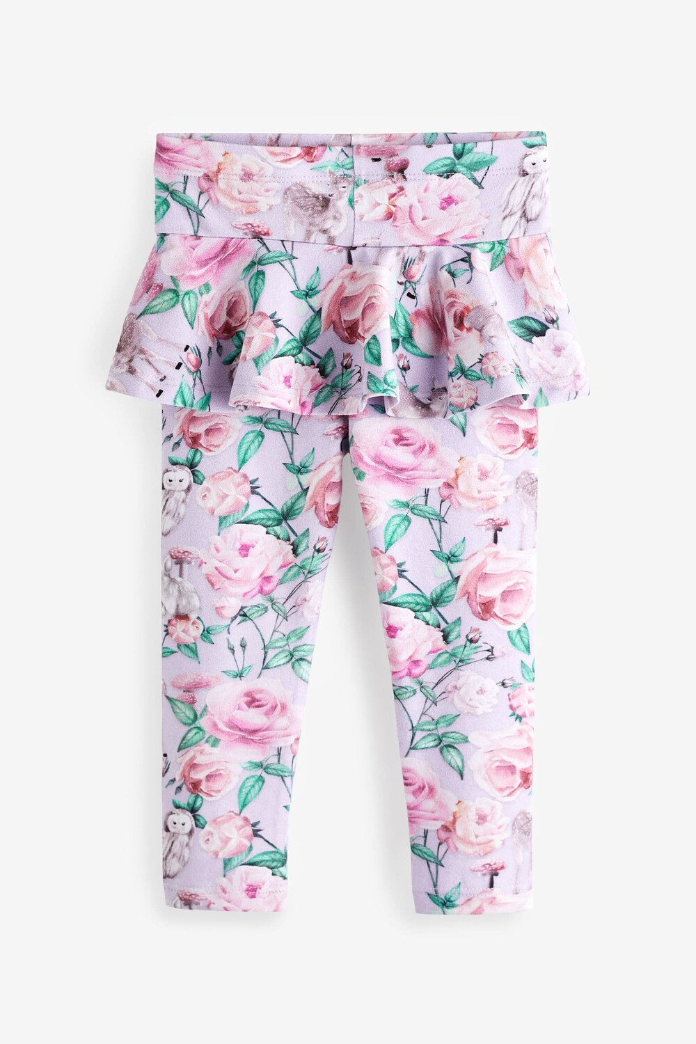 

Фиолетовые детские леггинсы и юбка от Woodland Roses Monsoon, фиолетовый