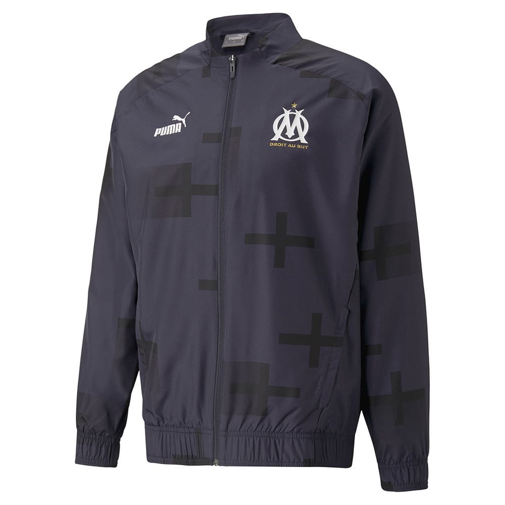 

Спортивная куртка Puma Olympique Marseille Pre Match 22/23, черный