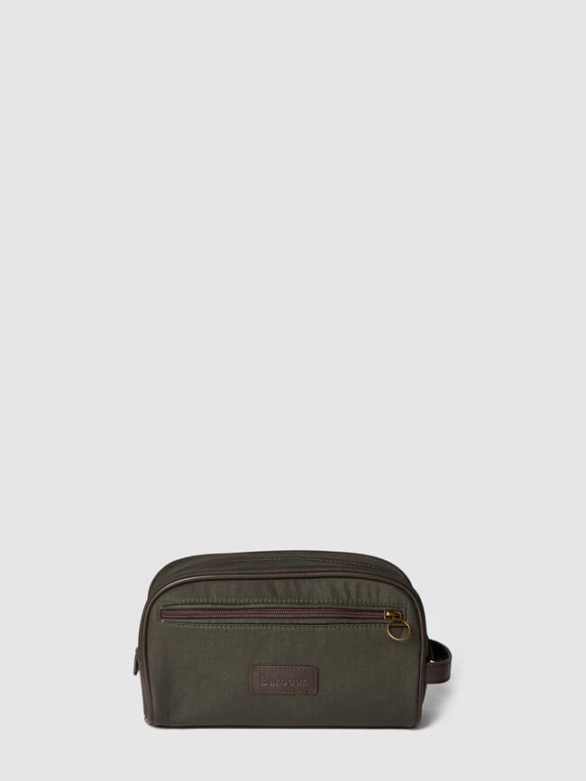 

Несессер с этикеткой Barbour, темно-коричневый