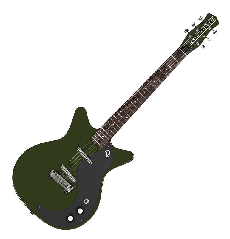 

Электрогитара Danelectro '59 NOS+ Blackout Edition, Green Envy