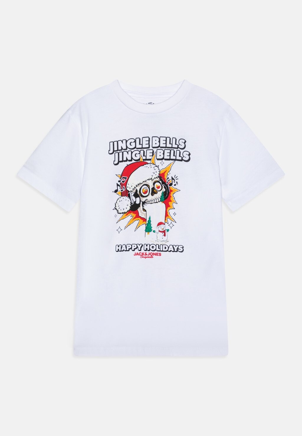 

Футболка с принтом JORCHRISTMAS Jack & Jones Junior, белый