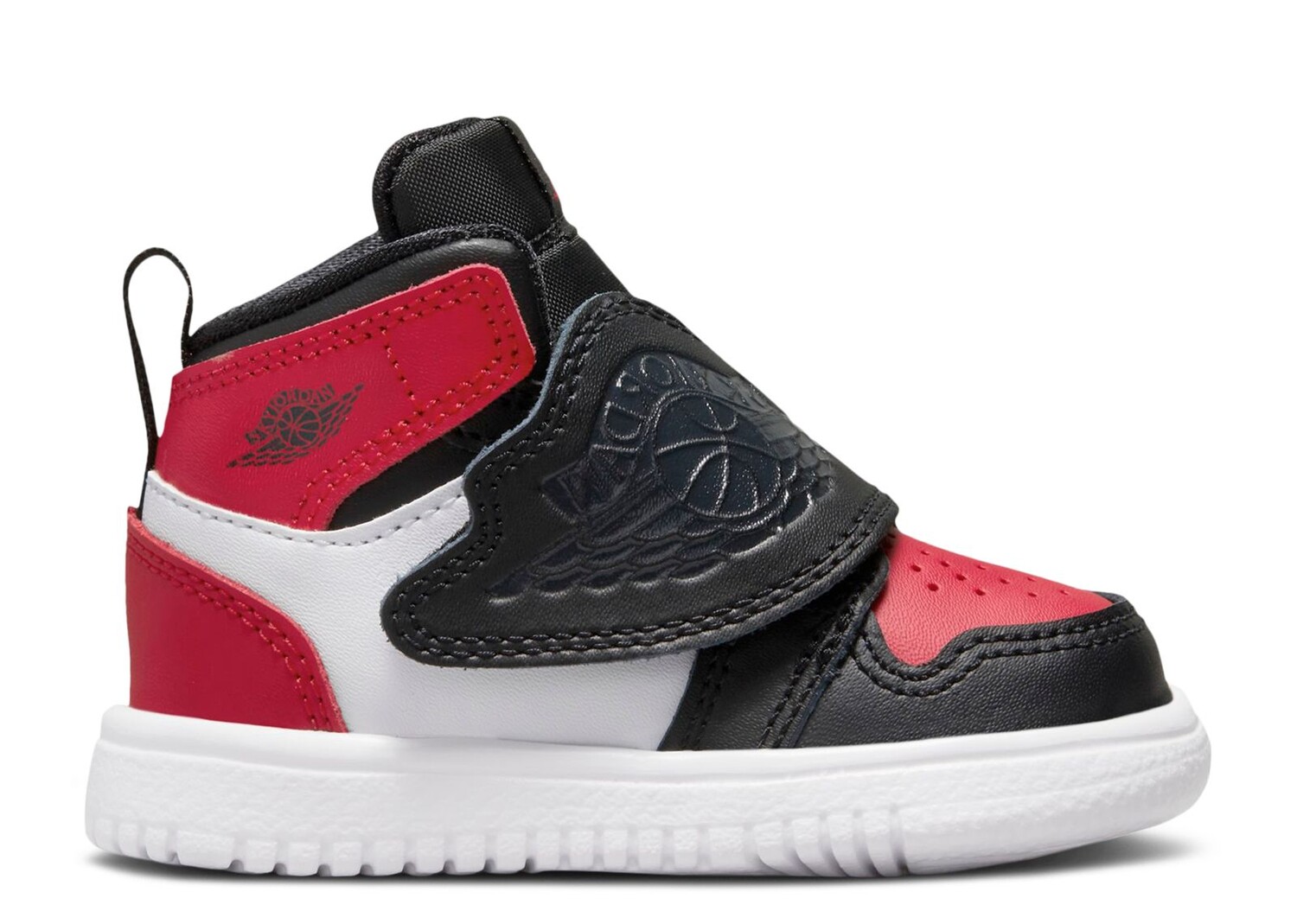 

Кроссовки Air Jordan Sky Jordan 1 Td 'Bred Toe', красный