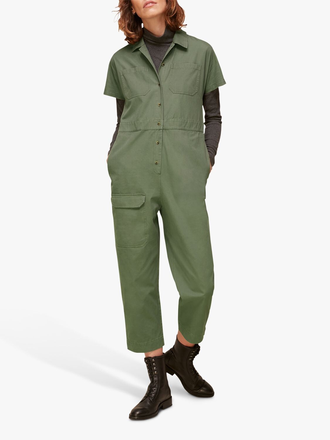 

Комбинезон Whistles Elba Utility, хаки