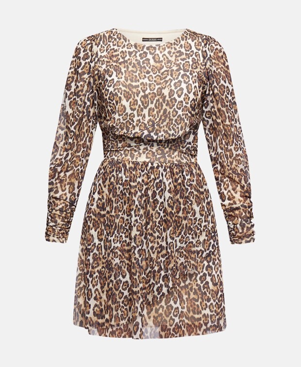 

Повседневное платье Guess, карамель
