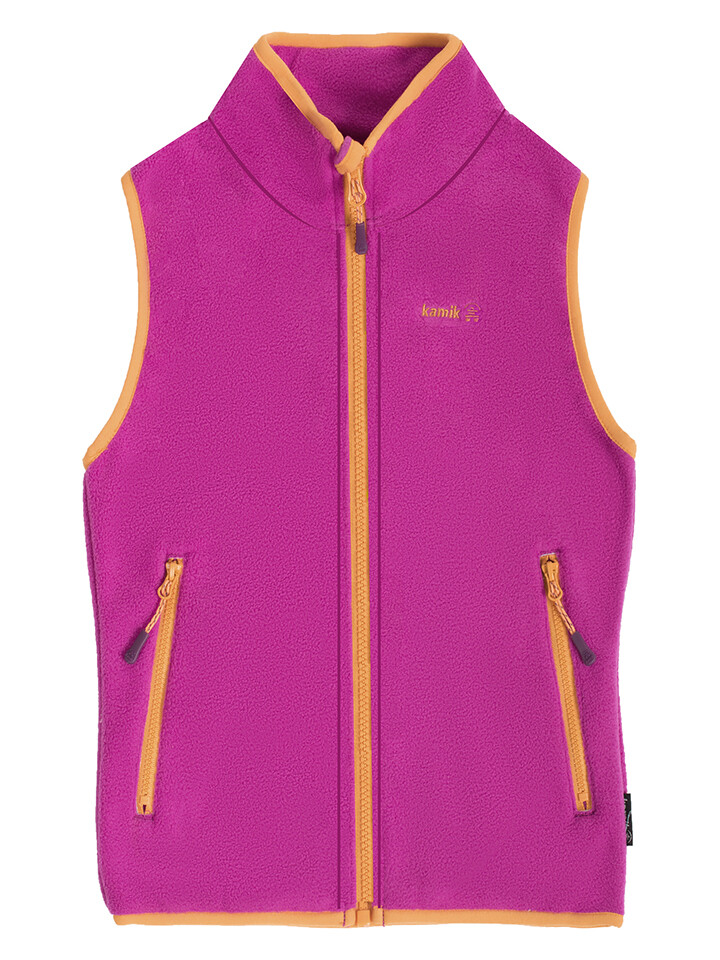 

Утепленный жилет Kamik Fleece Dawn, розовый