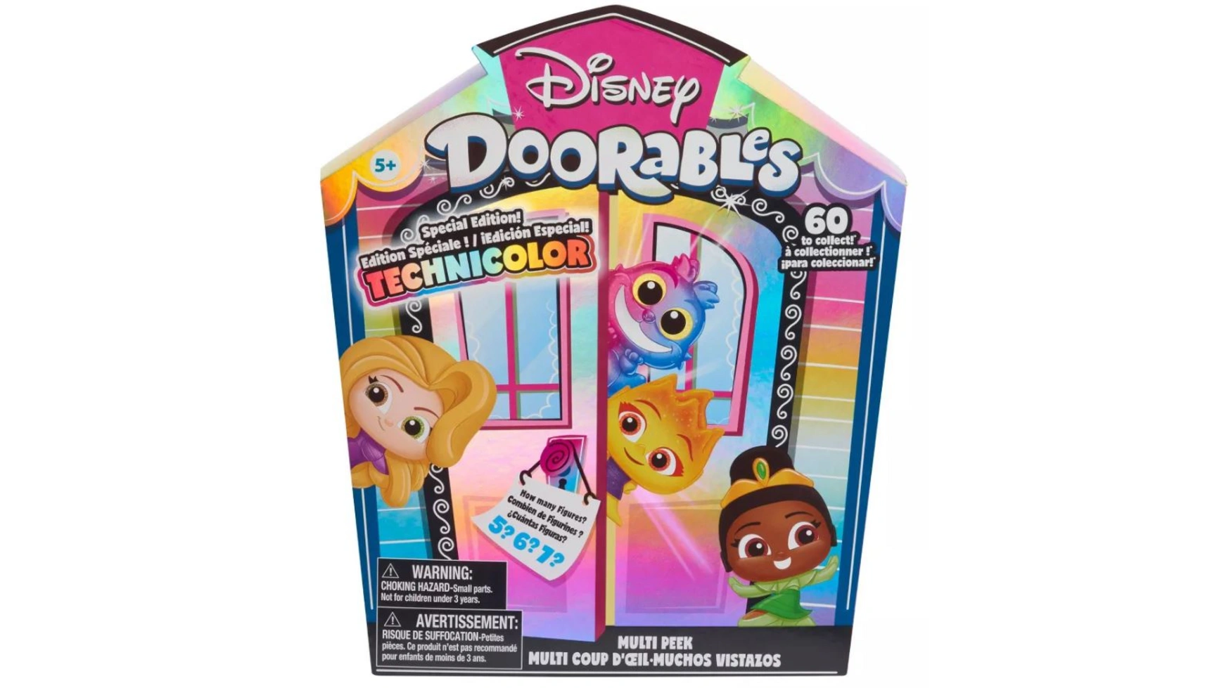 фигурка набор фигурок коллекционный disney doorables злодеи дисней 8 шт Just Play Disney Doorables Multi Peek Technicolor Takeover Серия 11