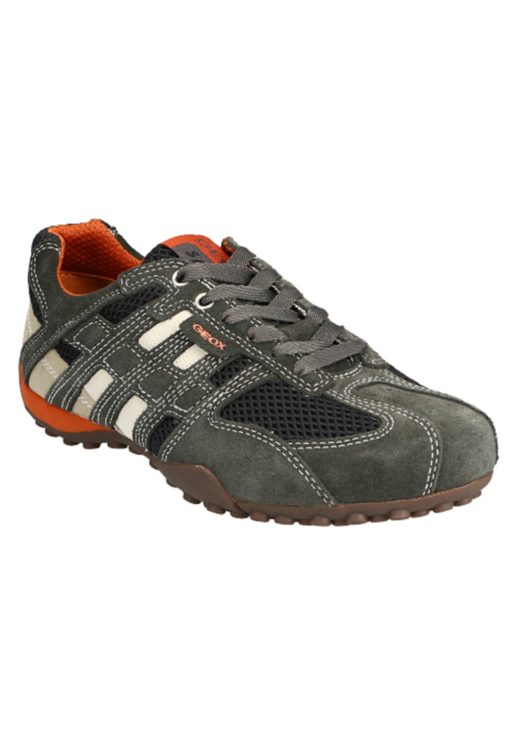 

Низкие кроссовки Geox Low U Snake K Scam.+Mesh, серый