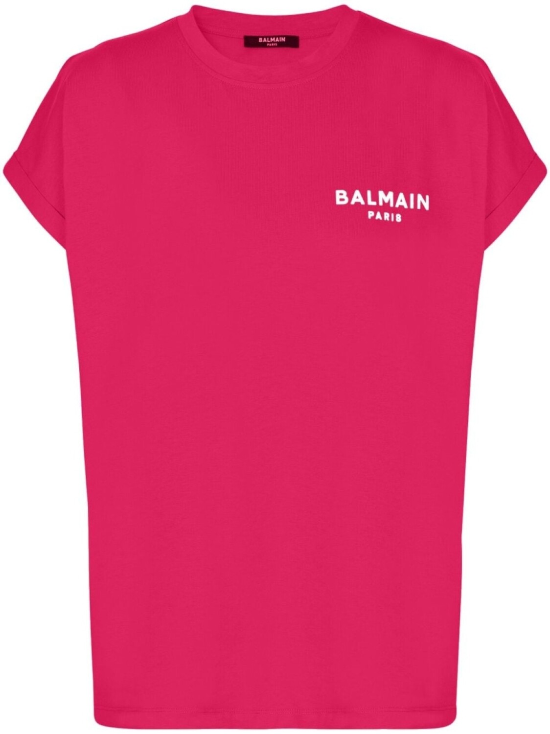 

Balmain футболка с логотипом, розовый