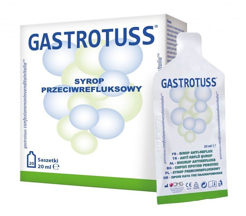 

Сироп антирефлюксный в пакетиках Gastrotuss, 20 шт