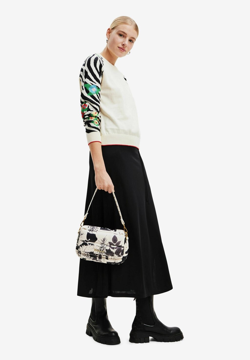 

Сумка через плечо Desigual, белая