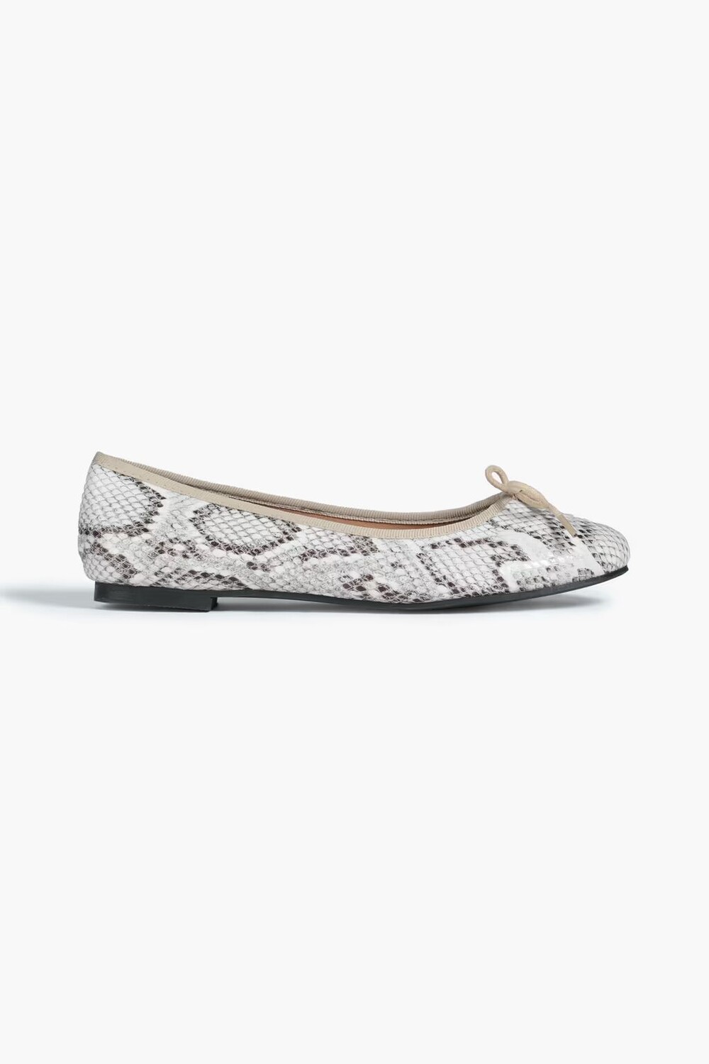 

Кожаные балетки Amelie со змеиным принтом French Sole, цвет Animal print
