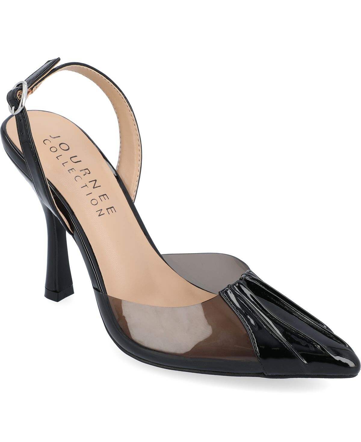 

Женские туфли на шпильке Ivyann Lucite Journee Collection, черный