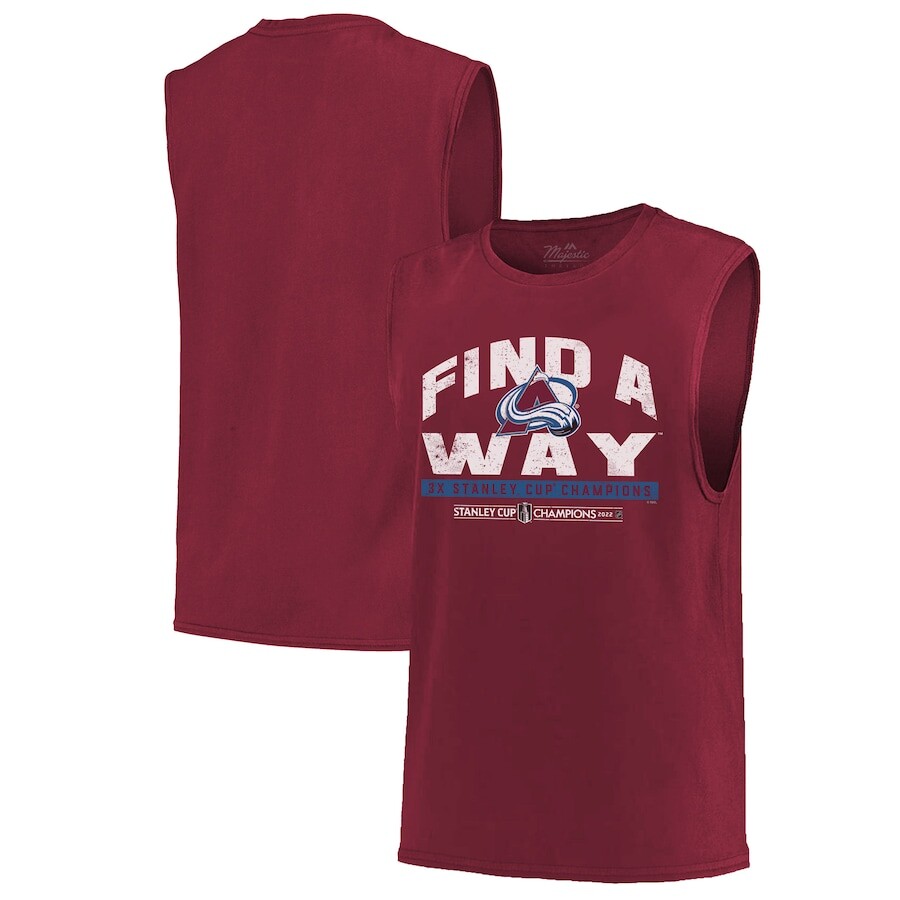 

Майка Majestic Threads Colorado Avalanche, бордовый