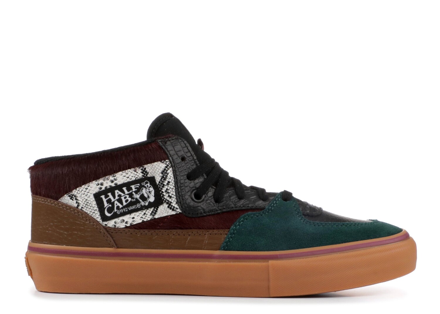 

Кроссовки Vans Bodega X Half Cab Lx 'Return Of The Dragon', зеленый