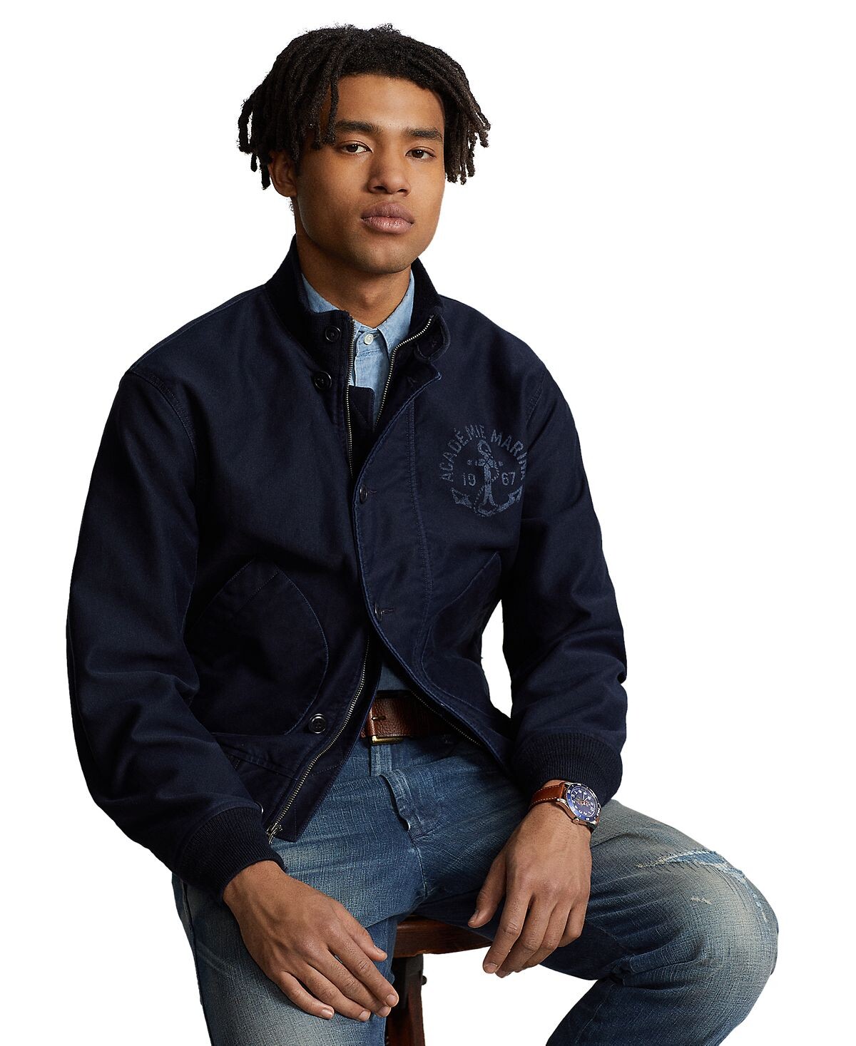 

Мужская куртка с графическим рисунком Polo Ralph Lauren