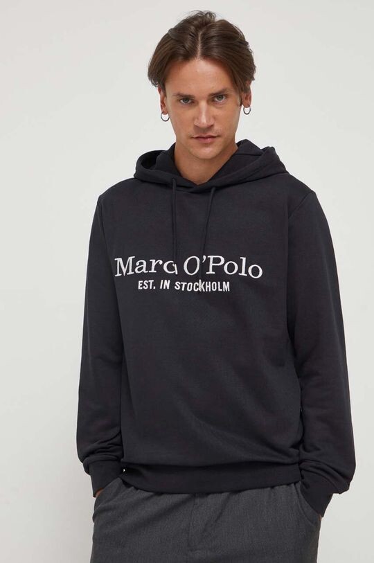 

Толстовка из хлопка Marc O'Polo, черный