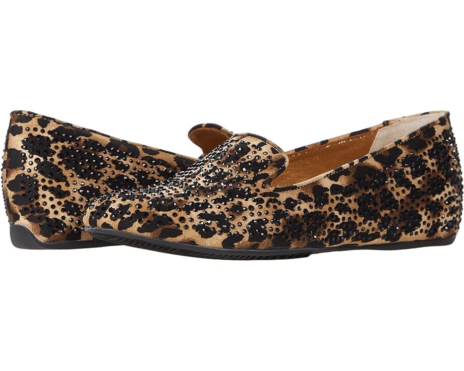 

Лоферы J. Renee Hanuko, цвет Brown/Black Animal
