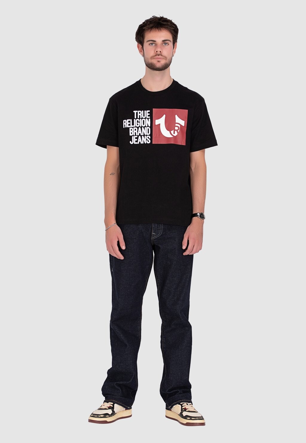 

Джинсы прямого кроя True Religion, синий