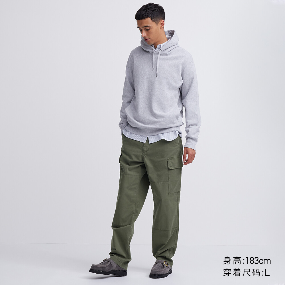 

Предпродажа Uniqlo, мужские и женские повседневные рабочие брюки для пар, свободные повседневные брюки прямого кроя, новый стиль