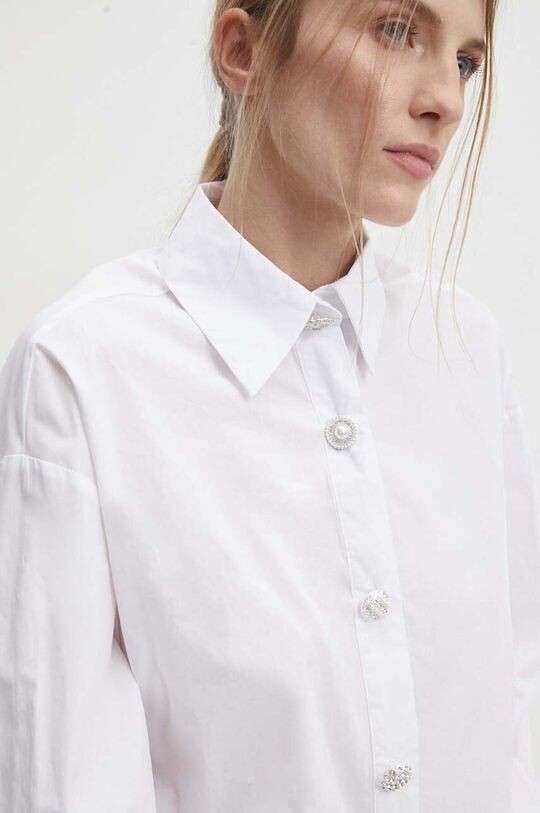 

Хлопчатобумажная рубашка Answear Lab, белый