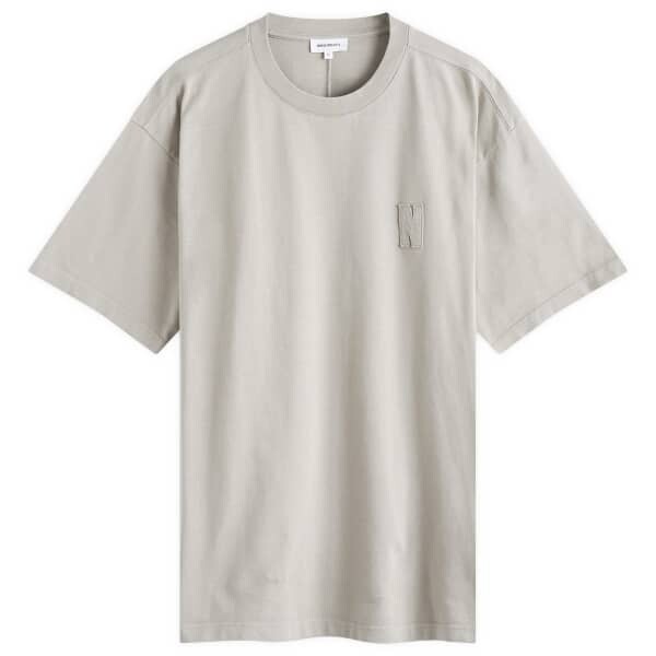 

Футболка с логотипом Simon n Norse Projects, серый