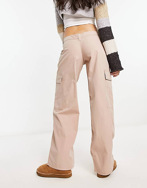 

Брюки карго с низкой посадкой ASOS DESIGN