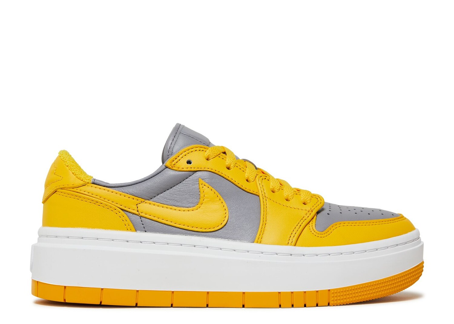 

Кроссовки Air Jordan Wmns Air Jordan 1 Elevate Low 'Cement Grey Varsity Maize', серый