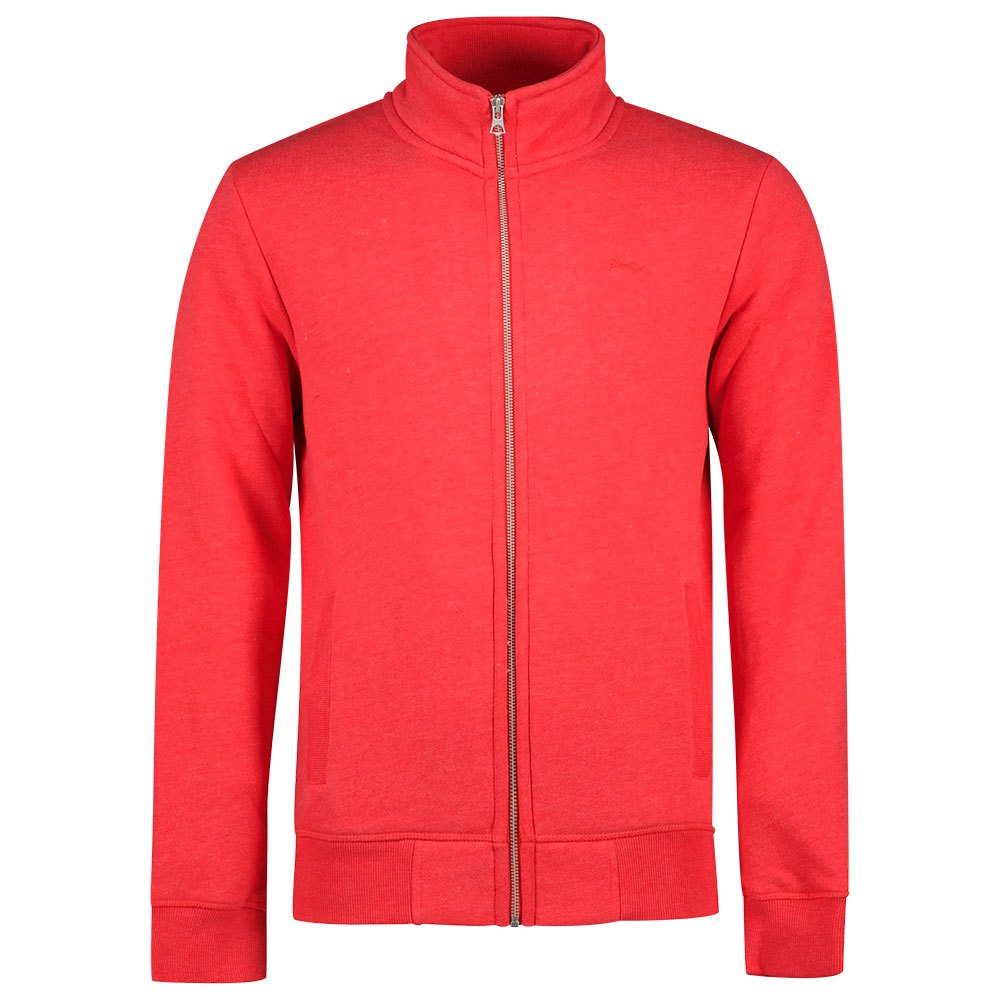 

Толстовка Superdry Vintage Logo Emb Zip Track Full Zip, красный