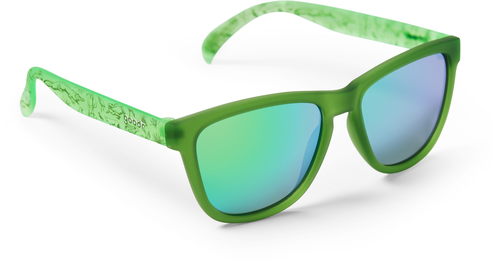 Поляризованные солнцезащитные очки национального парка Эверглейдс goodr, зеленый everglades national park