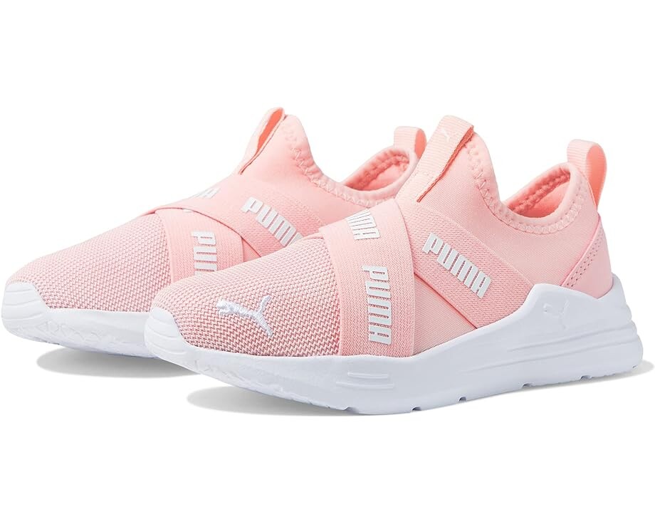 

Кроссовки PUMA Wired Run Slip-On Flash, цвет Almond Blossom/Puma White