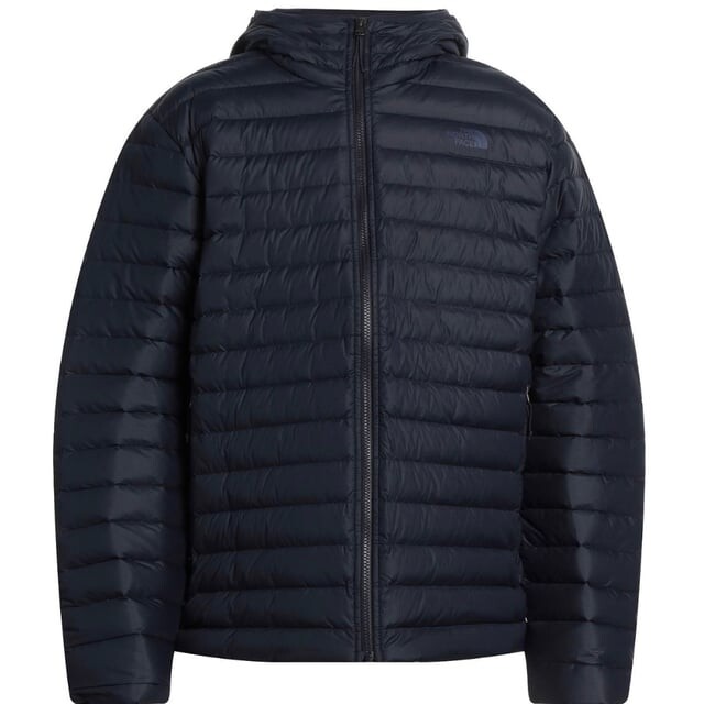 

Темно-Синий пуховик M-авиатор с капюшоном The North Face, синий