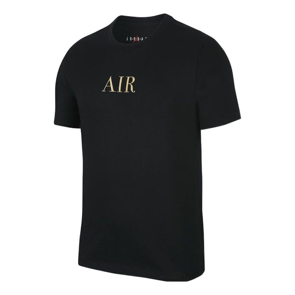 Футболка Men's Nike Alphabet Printing Casual Round Neck Short Sleeve Black T-Shirt, мультиколор