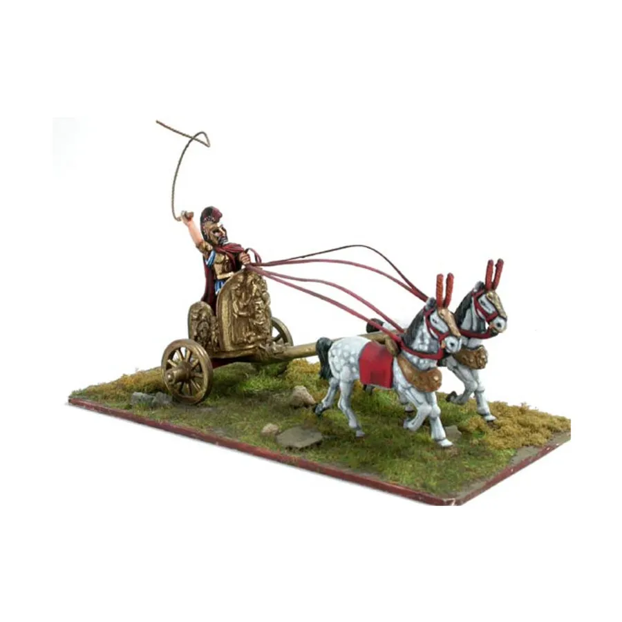 

Этрусская колесница с Ларсом Порсенной, королем Кьюзи, Historical Miniatures - Ancient - Etruscans (28mm) (Mirliton SG)