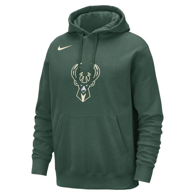 

Толстовка НБА Милуоки Бакс Nike, зеленый