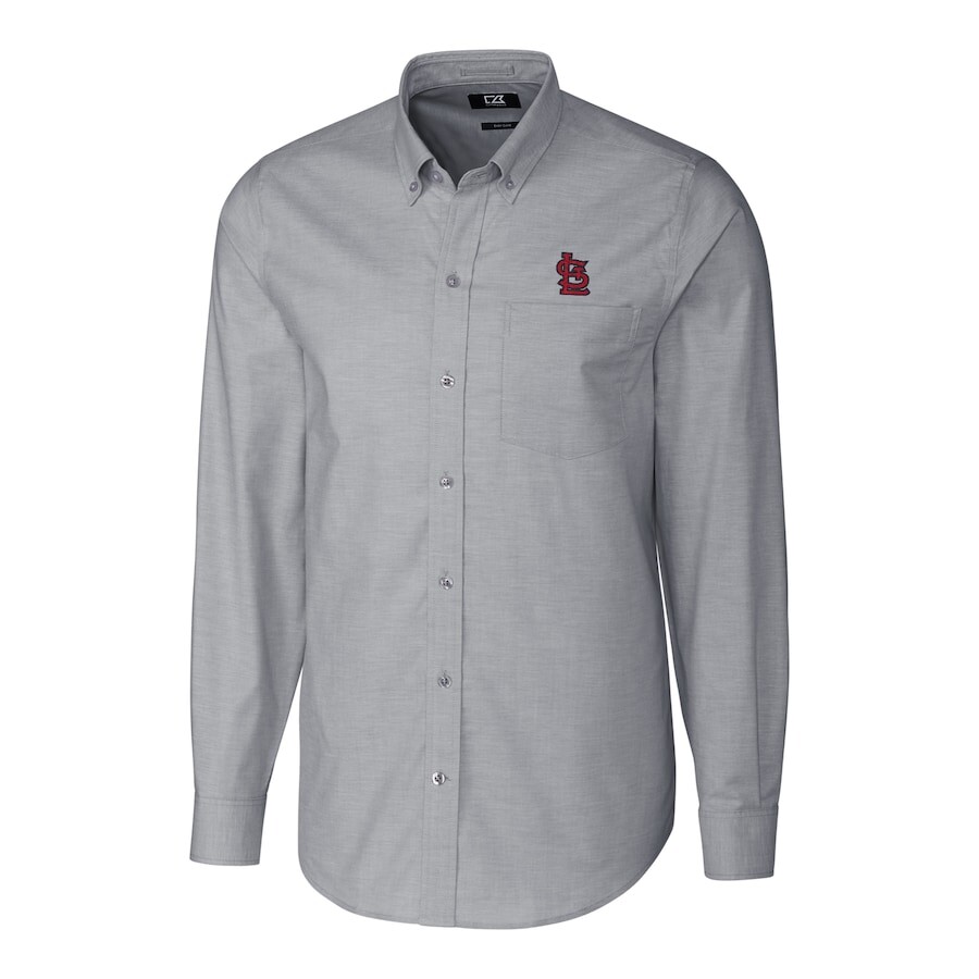 

Рубашка Cutter & Buck St Louis Cardinals, угольный