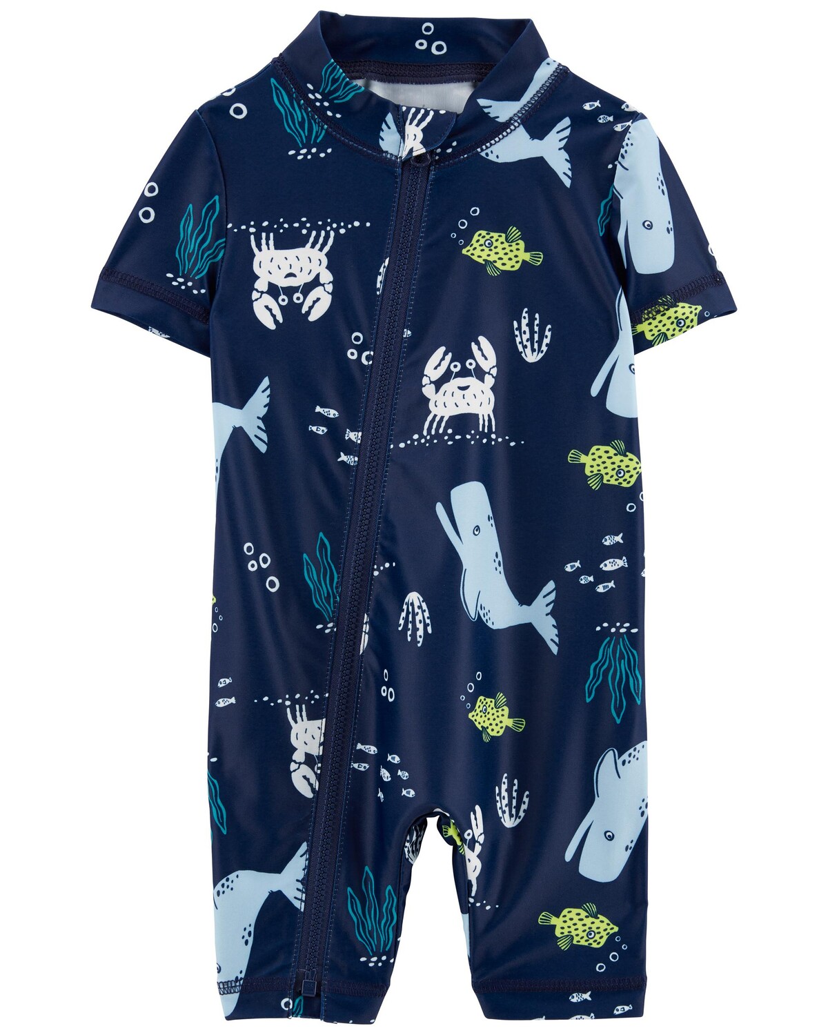 

Рашгард Baby Sea Creature 1-Piece Carter's, темно-синий