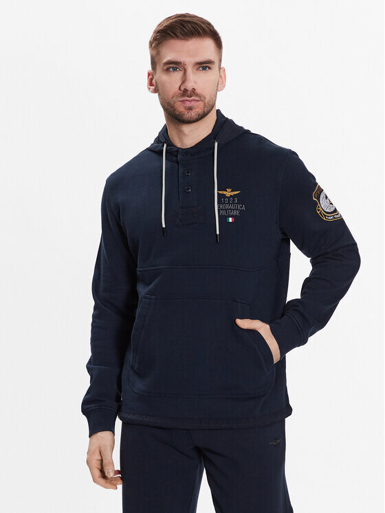 

Толстовка обычного кроя Aeronautica Militare, синий