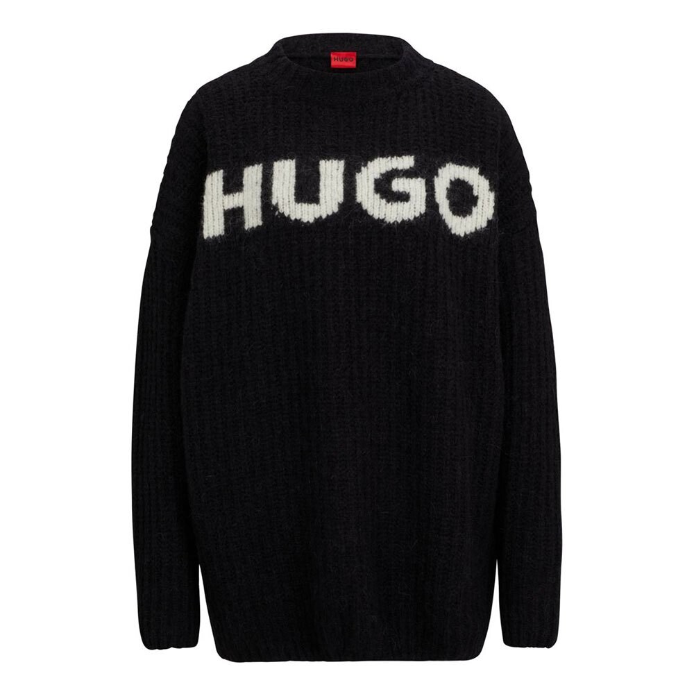 

Свитер HUGO Slogues, черный